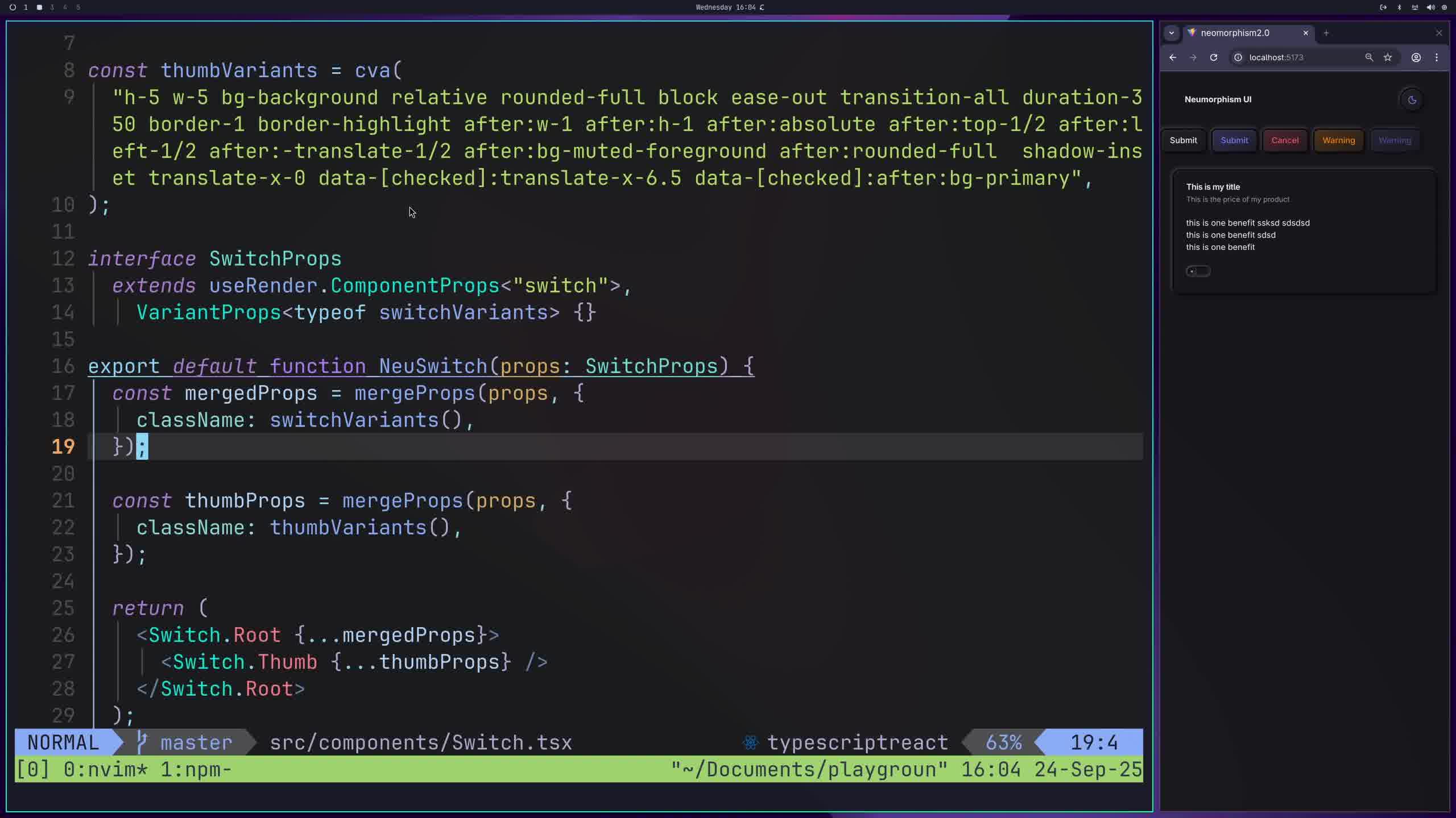 9.Checkbox Component